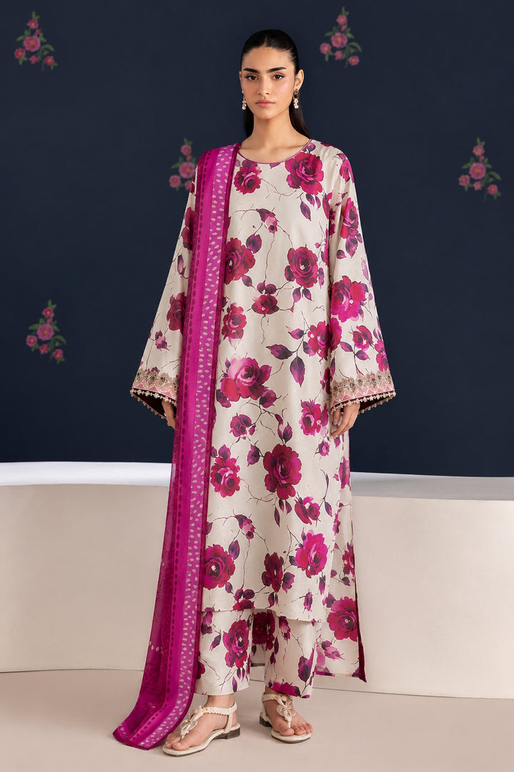 Unstitched Breeze Lawn Suit, All Over Stylish Printed Summer Wear Collection – Random Article Ref VG-67