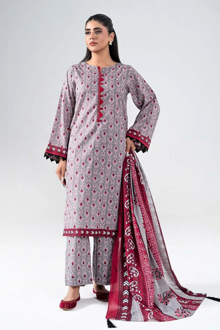 Unstitched Breeze Lawn Suit, All Over Stylish Printed Summer Wear Collection – Random Article Ref VG-99