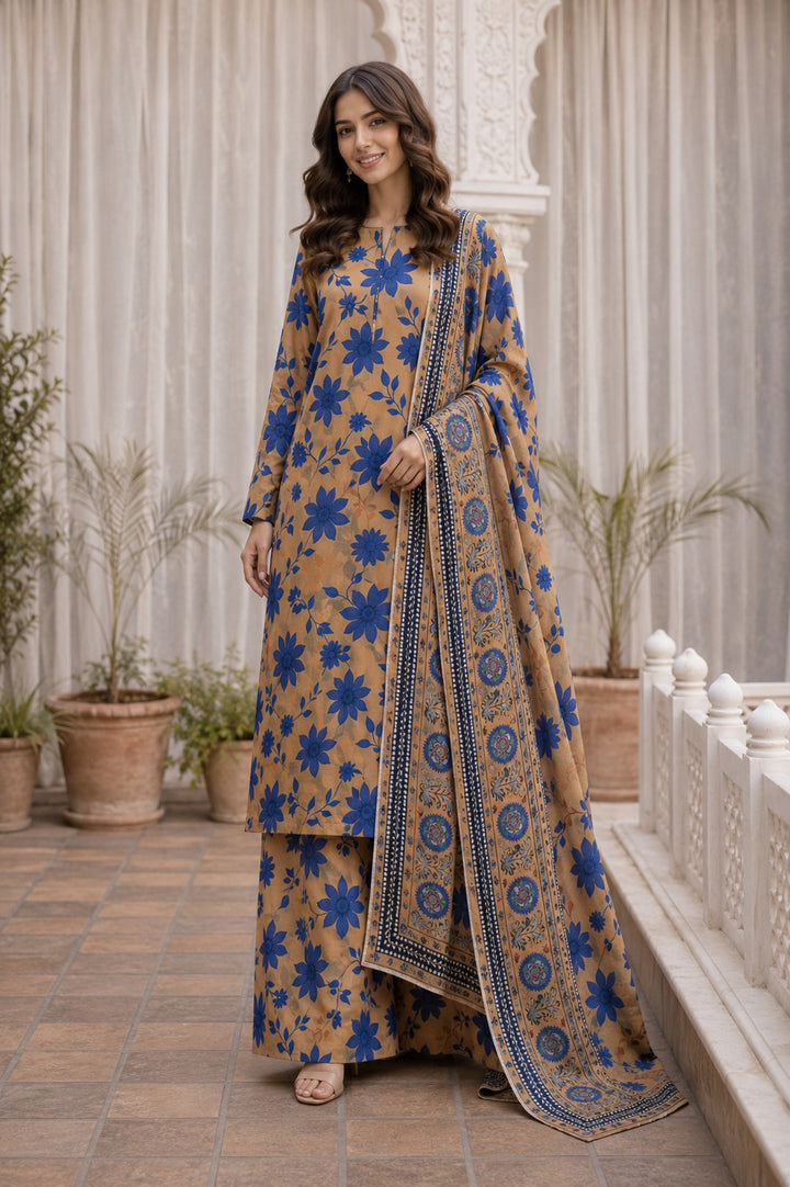 Unstitched Breeze Lawn Suit, All Over Stylish Printed Summer Wear Collection – Random Article Ref VG-91