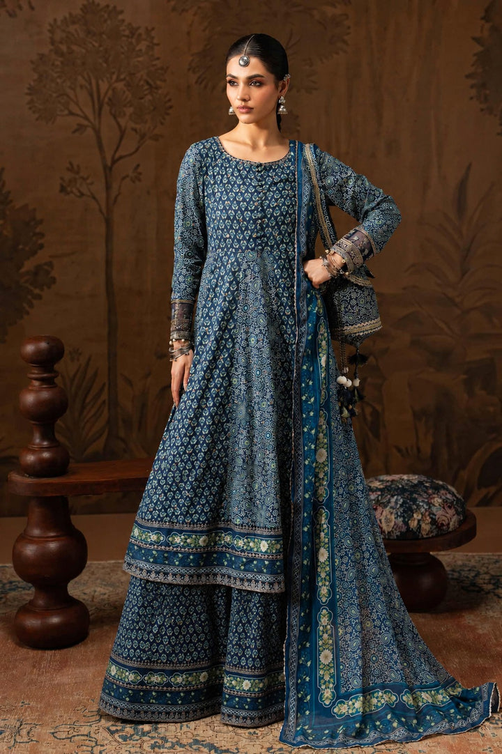 Unstitched Breeze Lawn Suit, All Over Stylish Printed Summer Wear Collection – Random Article Ref VG-80