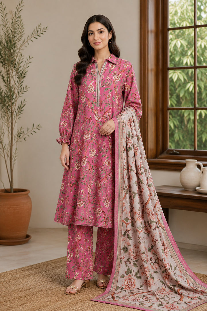 Unstitched Breeze Lawn Suit, All Over Stylish Printed Summer Wear Collection – Random Article Ref VG-83