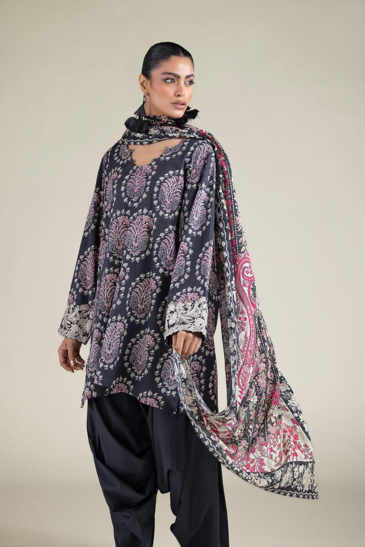 Three Piece Unstitched Breeze Lawn Suit for Women All Over Stylish Printed Breeze Lawn Fabric Summer Wear Collection – Random Article Ref VG-9016C – Premium Quality Design with Flowing  Breeze Lawn Dupatta and Matching Trouser
