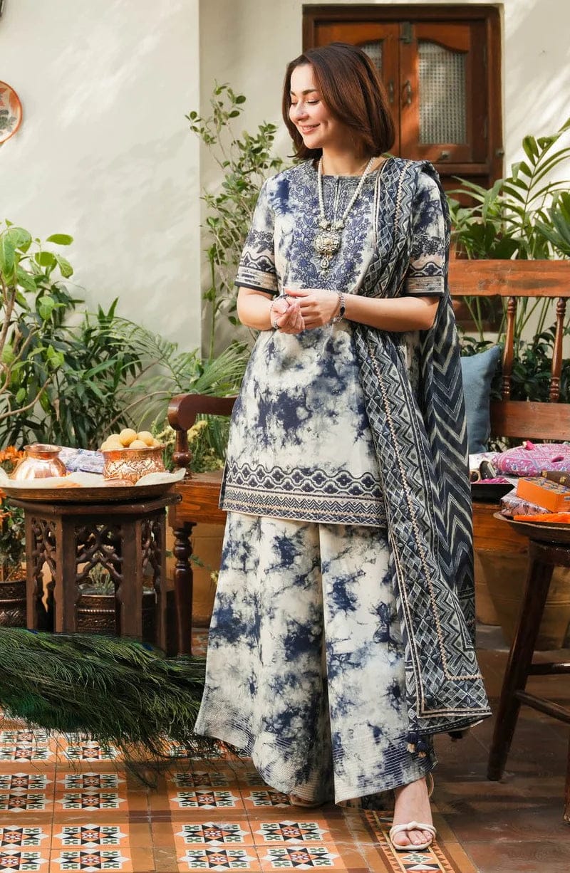 Three Piece Unstitched Breeze Lawn Suit for Women All Over Stylish Printed Breeze Lawn Fabric Summer Wear Collection – Random Article Ref VG-9082C – Premium Quality Design with Flowing  Breeze Lawn Dupatta and Matching Trouser